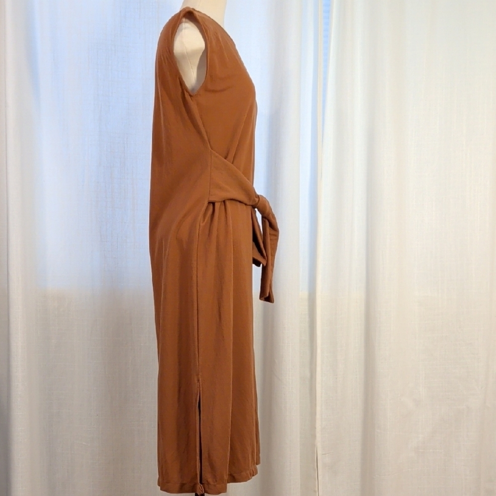 Mod Ref Tan Midi Shift Dress - Picture 6 of 9